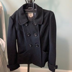 Black Pea Coat